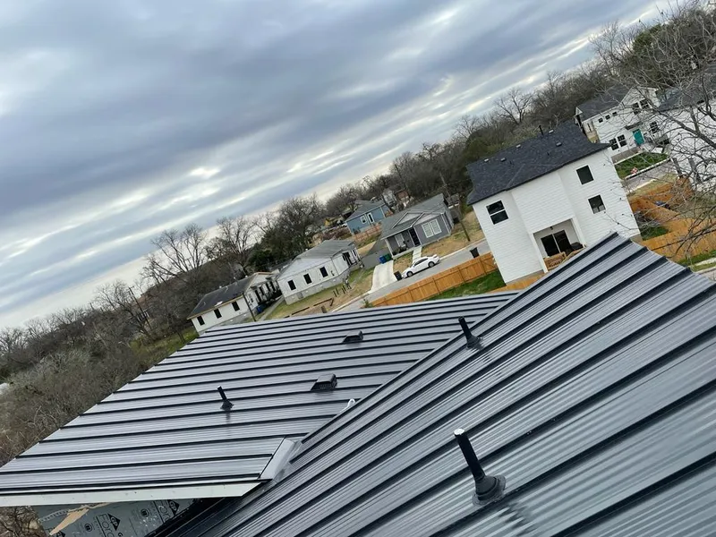 Standing seam metal roof panels with vents for Skylight Repair in California City